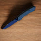 Wilora D2 Folding Knife | Classical Slip Joint, G10 Handle, Drop Point Blade with Protective Sheath
