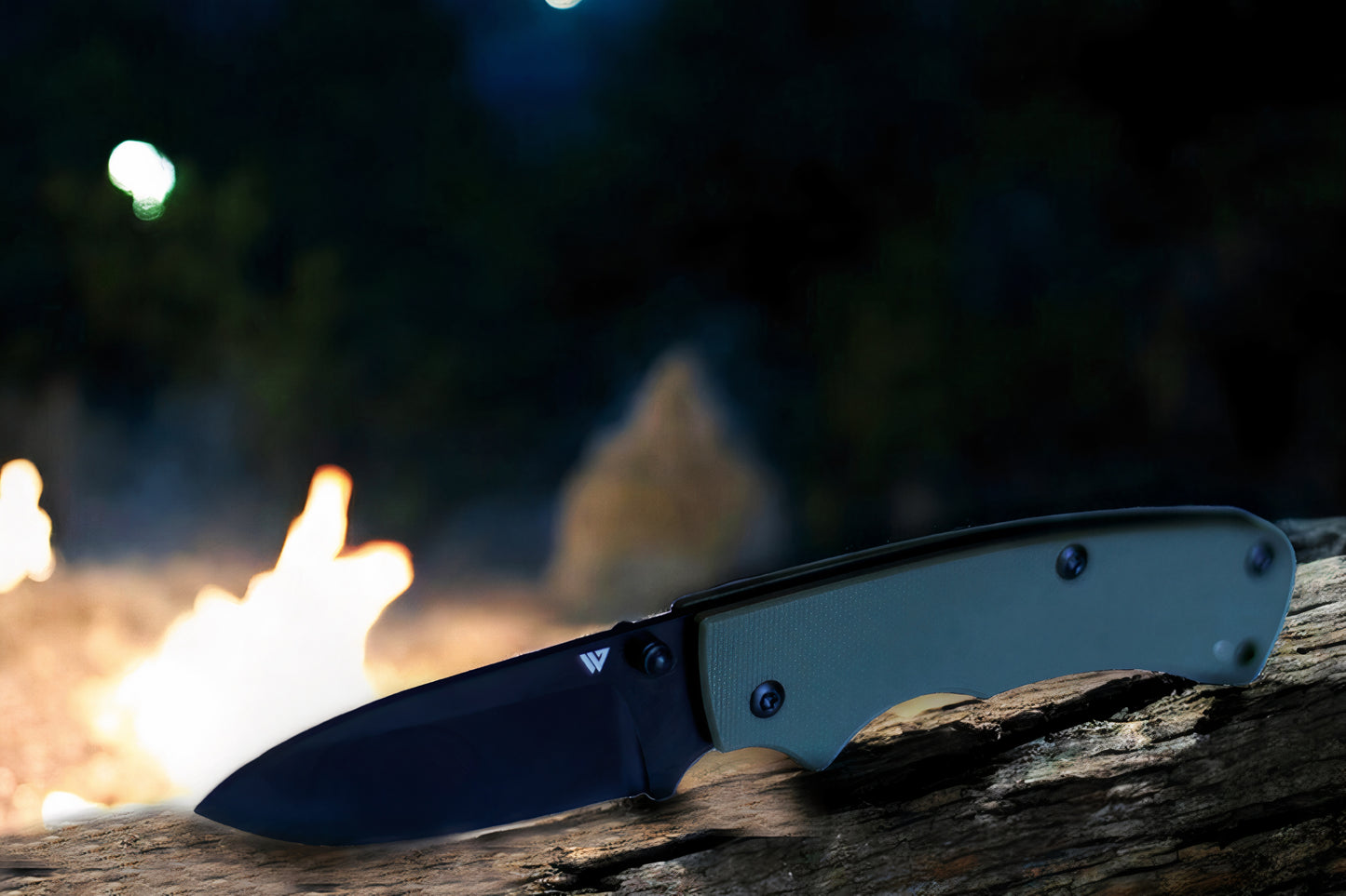 Wilora D2 Folding Knife | Classical Slip Joint, G10 Handle, Drop Point Blade with Protective Sheath