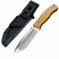Wilora Hunting Knife | Drop Point 9Cr13 Stainless Steel Blade with Kydex Sheath and G10 Handle