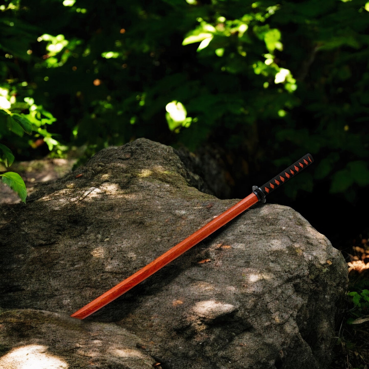Wilora Natural Wood Bokken Sword | 102 CM Wooden Training Sword with Plastic Scabbard