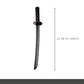 Wilora Wakizashi Training Sword - Polypropylene Martial Arts Practice Sword with Scabbard for Training and Sparring