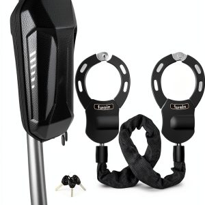 Furein E Scooter Lock Alloy Steel Anti-Corrosion Hand-0